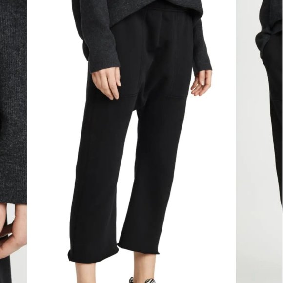 NWT black Nili Lotan SF Sweatpant small - Picture 6 of 11